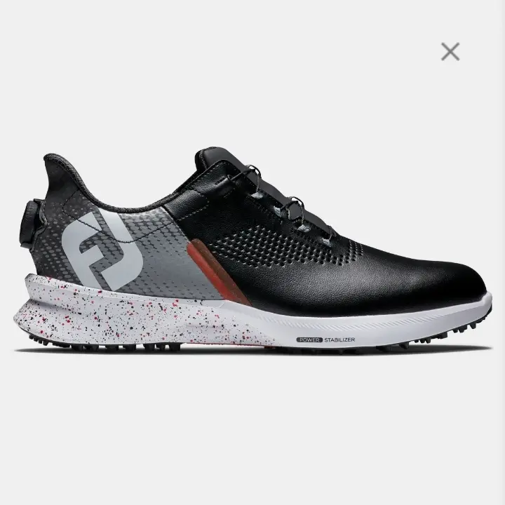 Sepatu Golf Footjoy Fuel BOA Black Grey Original 0