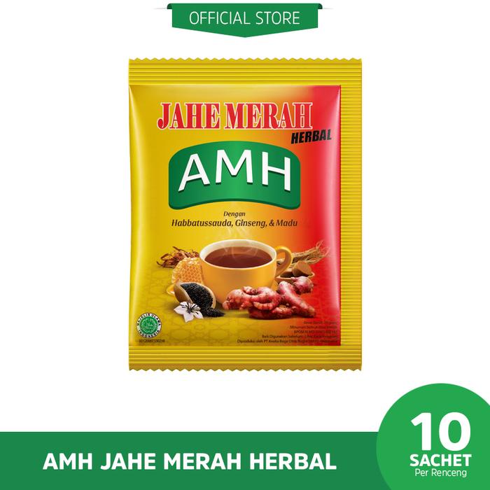 Gambar AMH Jahe Merah Super Habbatussauda dari AMH Official Shop Kota Administrasi Jakarta Barat Tokopedia