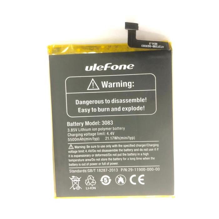 Gambar Baterai Hape Ulefone Armor 7 7E New Original 100% 5500mAh dari CNC phoneshop Kota Administrasi Jakarta Pusat Tokopedia