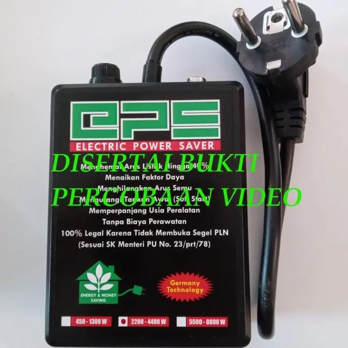 Alat Penghemat Listrik Untuk Daya 2200 Watt - 4400Watt (BUKTI VIDEO)