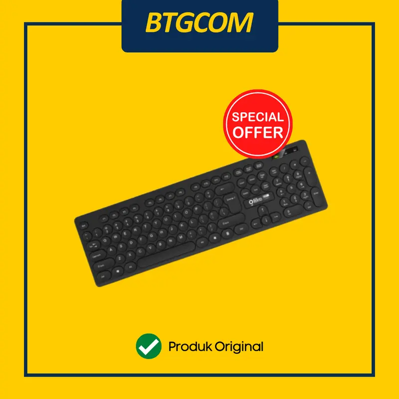OFFICE KEYBOARD KANTOR OLIKE K1 DENGAN KABEL USB 1.5M