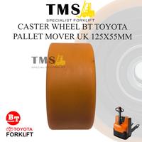 Gambar Roda PaletMover 125x55 MM Caster Wheel BT Toyota Electric Forklift dari sparepart.online Kota Tangerang 3 Tokopedia