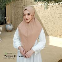 Gambar ALYAHIJAB - Zahira Khimar | Tersedia Size S | Sahara Gerogette | Stretch & Tidak Kaku - Beige dari ALYAHIJABBYNAJA_NEW Kab. Demak 1 Tokopedia
