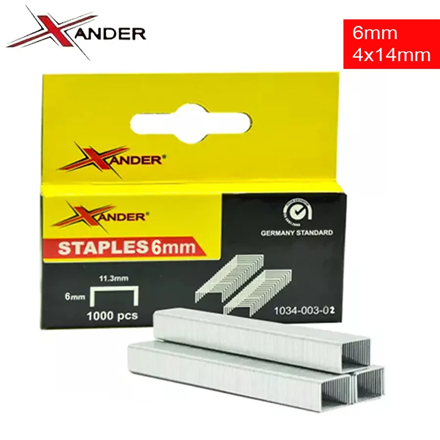 Isi Staples Tembak 6 mm / Xander Untuk uk. 4x14 mm