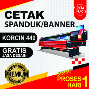 Banner Ukuran Custom | Korcin 440 gsm