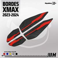 Gambar Hayaidesu Floor Step Boardrest Karpet Motor XMAX NEW (2023 - 2024) Bordes -  Premium Quality - Merah dari Hayaidesu Indonesia Kab. Tangerang 4 Tokopedia