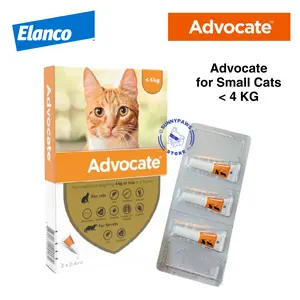 Advocate Cat Obat Kutu Kucing Kecil Tetes 4 KG Tube 0.4 ML Small Cats