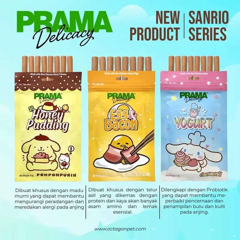 PRAMA Snack Anjing Stick All Varian 50gr - 70gr 3