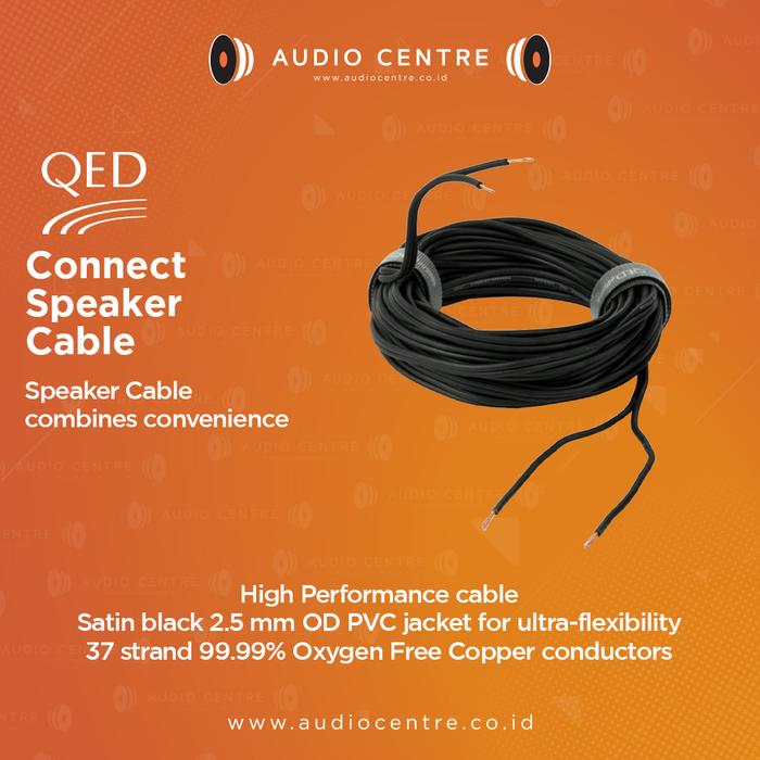 Gambar QED Profile Precision Speaker Cable 10m kabel speaker dari Audio Centre Official Kota Administrasi Jakarta Barat Tokopedia