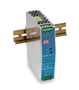 Power Supply Meanwell NDR-75-24 / Mean well 24VDC, 3.2 A