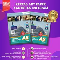 Gambar Kertas Art Paper Photo Paper ukuran A5 A4 ketebalan 120gsm 50lembar 210gsm 20lembar - A5, 210gsm 20lbr dari FixPrint Indonesia Kota Administrasi Jakarta Pusat 4 Tokopedia