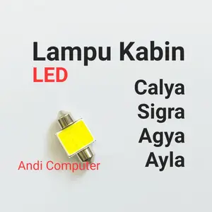 Lampu kabin plafon Agya Ayla Sigra Calya Led