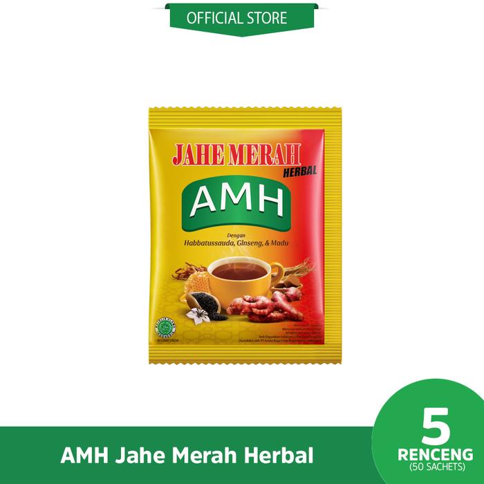 Gambar Paket AMH Jahe merah Herbal (5 rcg) dari AMH Official Shop Kota Administrasi Jakarta Barat Tokopedia
