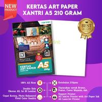 Gambar Kertas Art Paper Photo Paper ukuran A5 A4 ketebalan 120gsm 50lembar 210gsm 20lembar - A5, 210gsm 20lbr dari FixPrint Indonesia Kota Administrasi Jakarta Pusat 1 Tokopedia