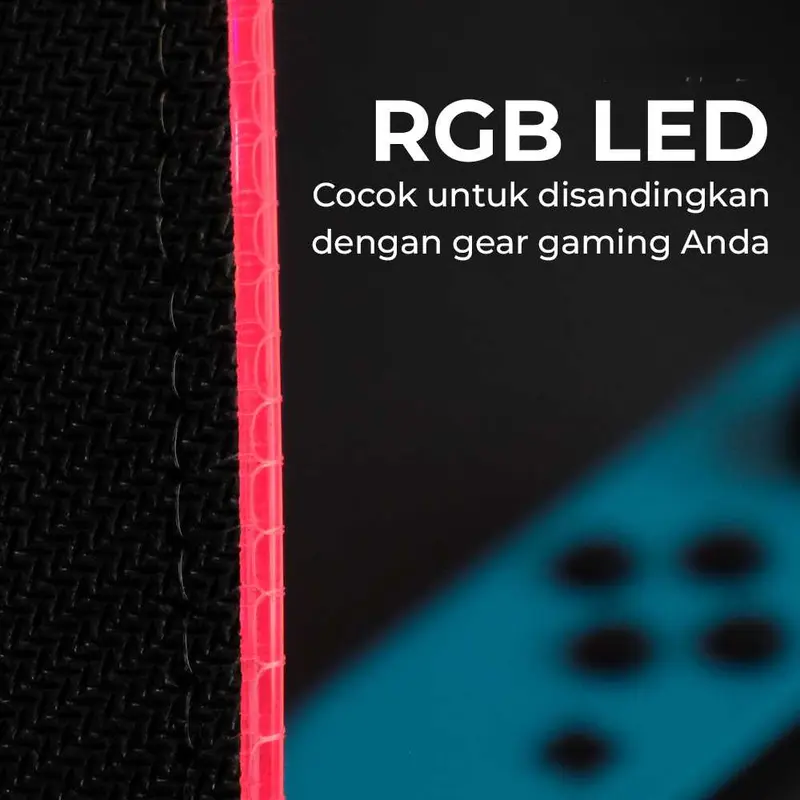 MONTIAN Glowing LED High Precision Gaming Mouse Pad RGB 1
