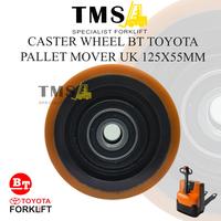 Gambar Roda PaletMover 125x55 MM Caster Wheel BT Toyota Electric Forklift dari sparepart.online Kota Tangerang 1 Tokopedia