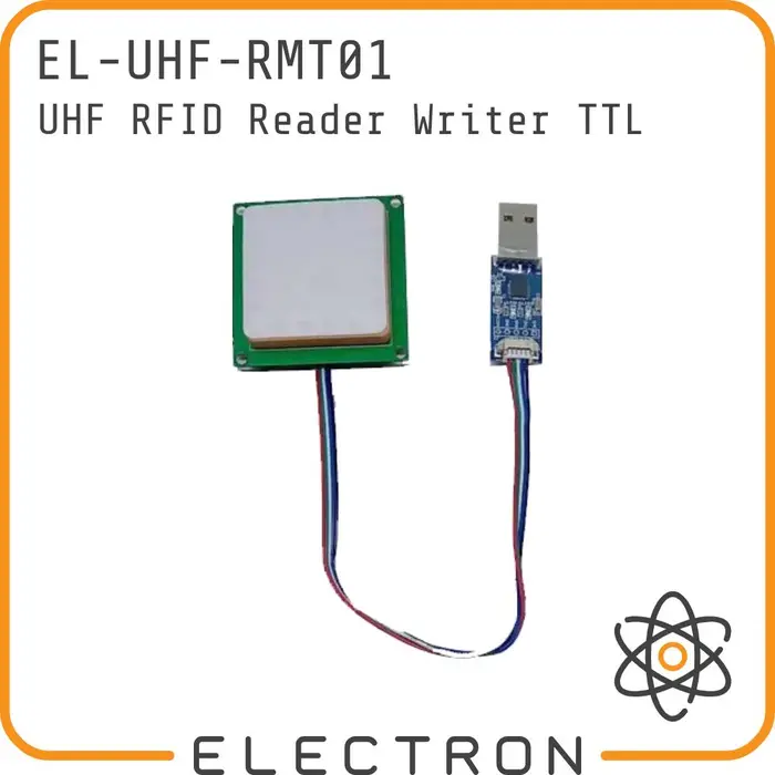 Gambar EL-UHF-RMT01 RFID Reader Writer Module UART TTL 3.3V Microcontroller - RMT01 + USB TTL dari Electron Kota Tangerang 4 Tokopedia