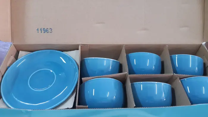 Gambar Cangkir Kopi Cappucinno Latte Cangkir Keramik Two Tone 230 ml - Biru dari Merimelma Gudang Gelas Kota Administrasi Jakarta Barat 4 Tokopedia