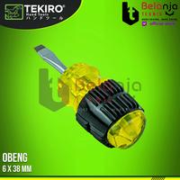 Gambar Tekiro Obeng Gagang Karet Minus (-) 6 x 38 mm Cushion Grip Obeng Min dari Belanja Teknik Kota Bogor 3 Tokopedia