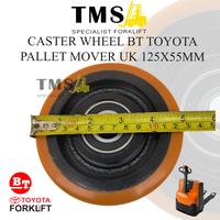 Gambar Roda PaletMover 125x55 MM Caster Wheel BT Toyota Electric Forklift dari sparepart.online Kota Tangerang 4 Tokopedia