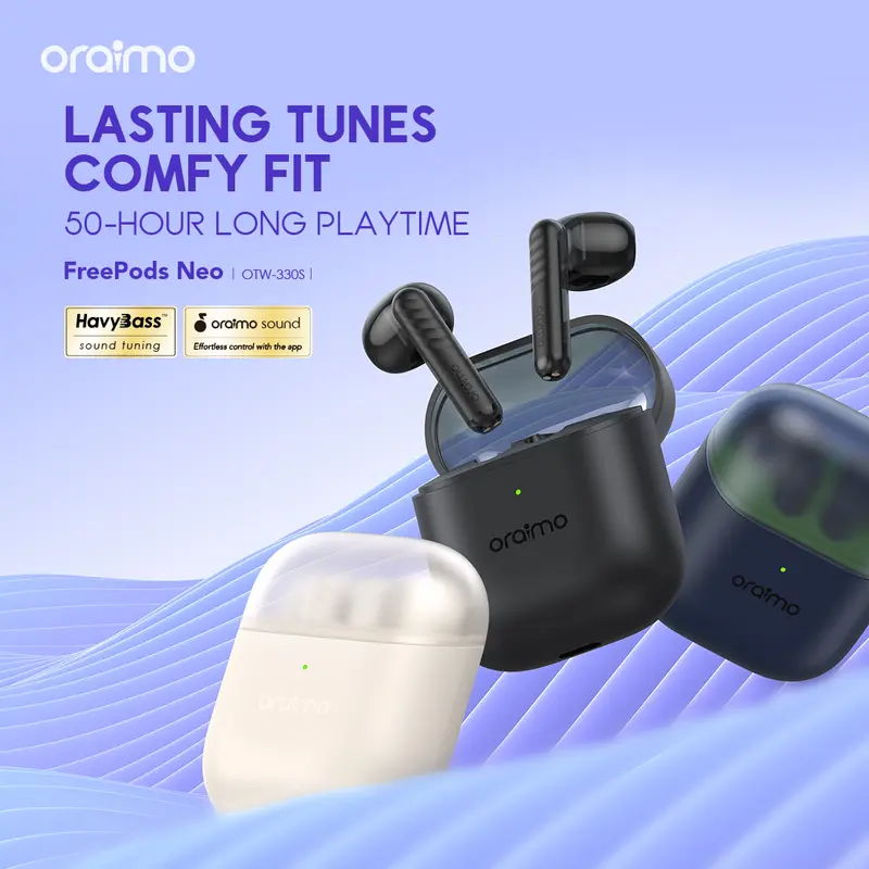 Oraimo x MPL Mobile Legends TWS Freepods Neo OTW-330S Special Collaboration Edition True Wireless Stereo Bluetooth ENC Gaming Low Latency IPX4 Waterproof 2
