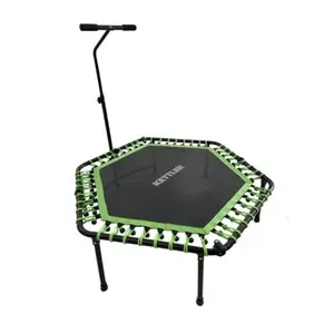 Kettler Trampoline Trampolin Jumping Jumpfit jump fit Hexagonal 48" / 120cm /Adjustable Handle Dewasa