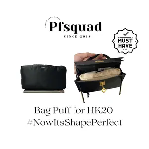 Bag puff for HK20 - PuffSquad - bag pillow / bantal tas / ganjelan tas