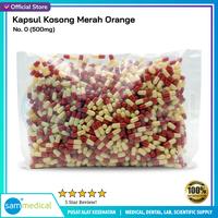 Gambar Kapsul Kosong / Cangkang Kapsul Kosong / Kapsul Kosong Bahan Gelatin Sapi Halal - isi 1000 pcs - OrangePutih No3 dari SAM MEDICAL Kota Bandung 2 Tokopedia