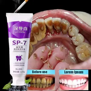 SP7 120g Pasta Gigi Pemutih Gigi Kuning Probiotik Memutihkan Gigi Pasta Gigi Penghilang Plak
