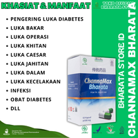 Gambar OBAT PENGERING LUKA DALAM LUAR SUNAT MELAHIRKAN DIABETES CHANNAMAX BHA dari Bharata Store com Kab. Cilacap 3 Tokopedia