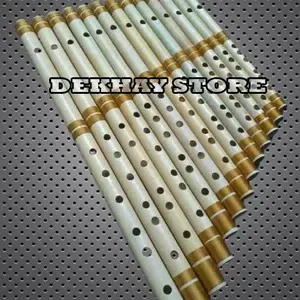 (KUALITAS NO.1) ALAT MUSIK TIUP SULING SERULING BAMBU DANGDUT NADA D D# E F F# G G# A A# B C C# D