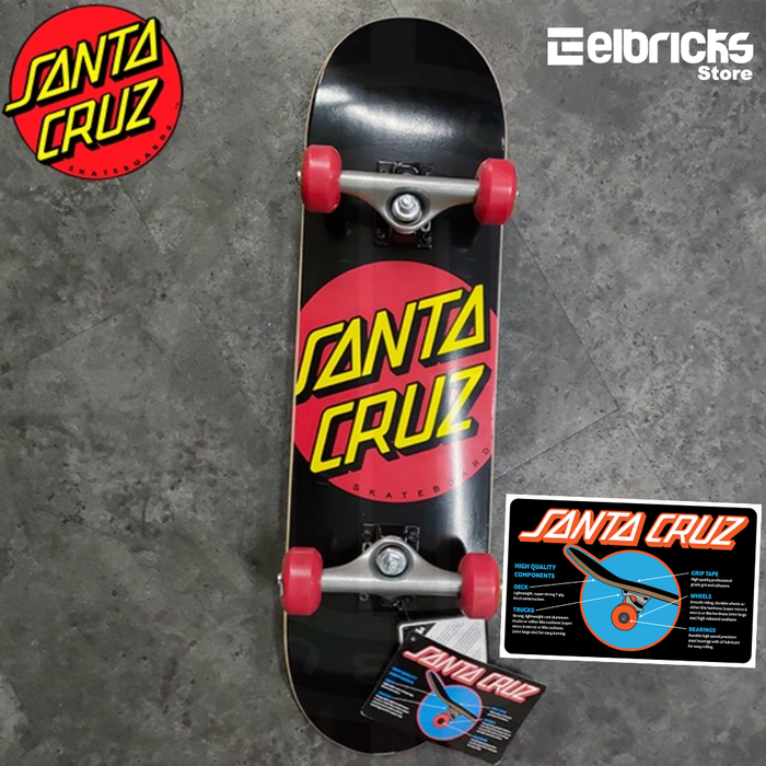 Jual Santa Cruz Skateboard Deck | Classics Dot Super Micro 7.25