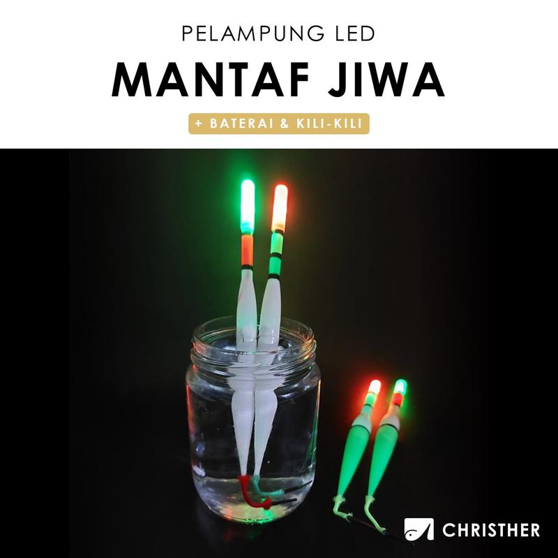 Pelampung LED/Bisa COD/Electronic Floater/Siap pakai/Mantaf_jiwa 0