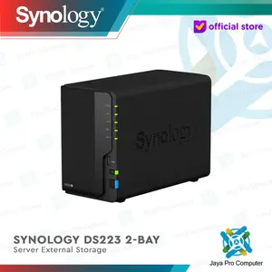 synology DS223 2-BAY NAS Server External Storage Realtek RTD1619B