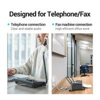 Gambar Kabel Telepon RJ11 Patch Cable Vention Rumah Home Telephone Line Set 6P4C Phone Line Cord - RJ11 Coupler dari XLink Surabaya Kota Surabaya 3 Tokopedia