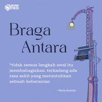 Gambar Buku Novel - Braga Antara - Naria Kamila - Bumifiksi dari Bumi Fiksi Makassar Kota Makassar 2 Tokopedia