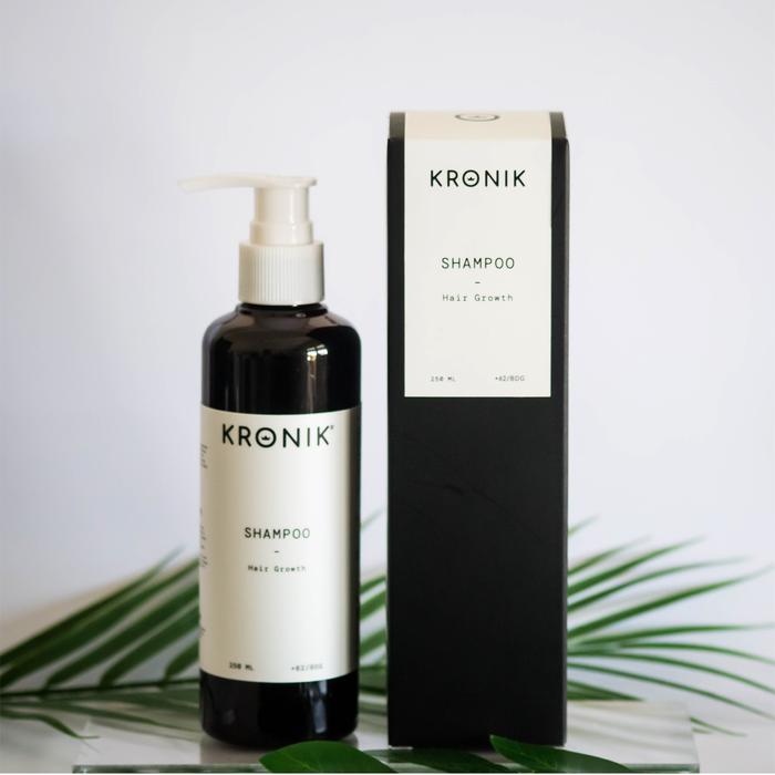 Gambar KRONIK Shampoo Penumbuh Rambut Cepat BPOM Unisex Vitamin Anti Rontok Kebotakan Dini Perawatan Biotin - 100 ML + BONUS dari Kingsman Barber Supply Kota Bandung 5 Tokopedia