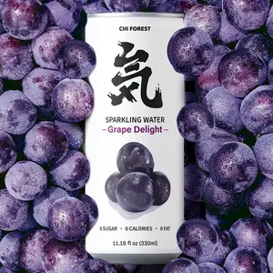 Sparkling Water Grape Chi / Sparkling Water Anggur Chi - 330 ML