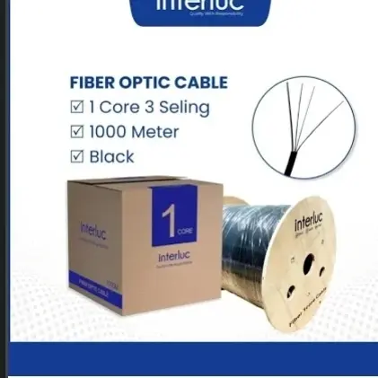 Kabel Fiber Optic Dropcore 1c3s Interluc