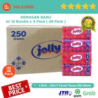 Gambar Grosir Tissue JOLLY Facial 250 Sheet Tisu Wajah 1 Bal Dus isi 48 Pack dari Tisu UMKM Kota Tangerang 1 Tokopedia
