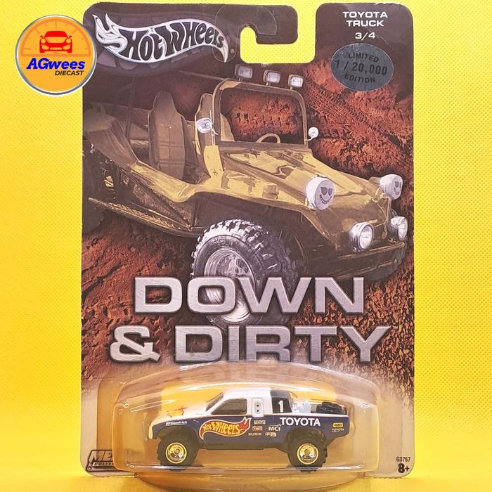 Jual Hot Wheels - TOYOTA TRUCK - Down & Dirty - Kota Bekasi