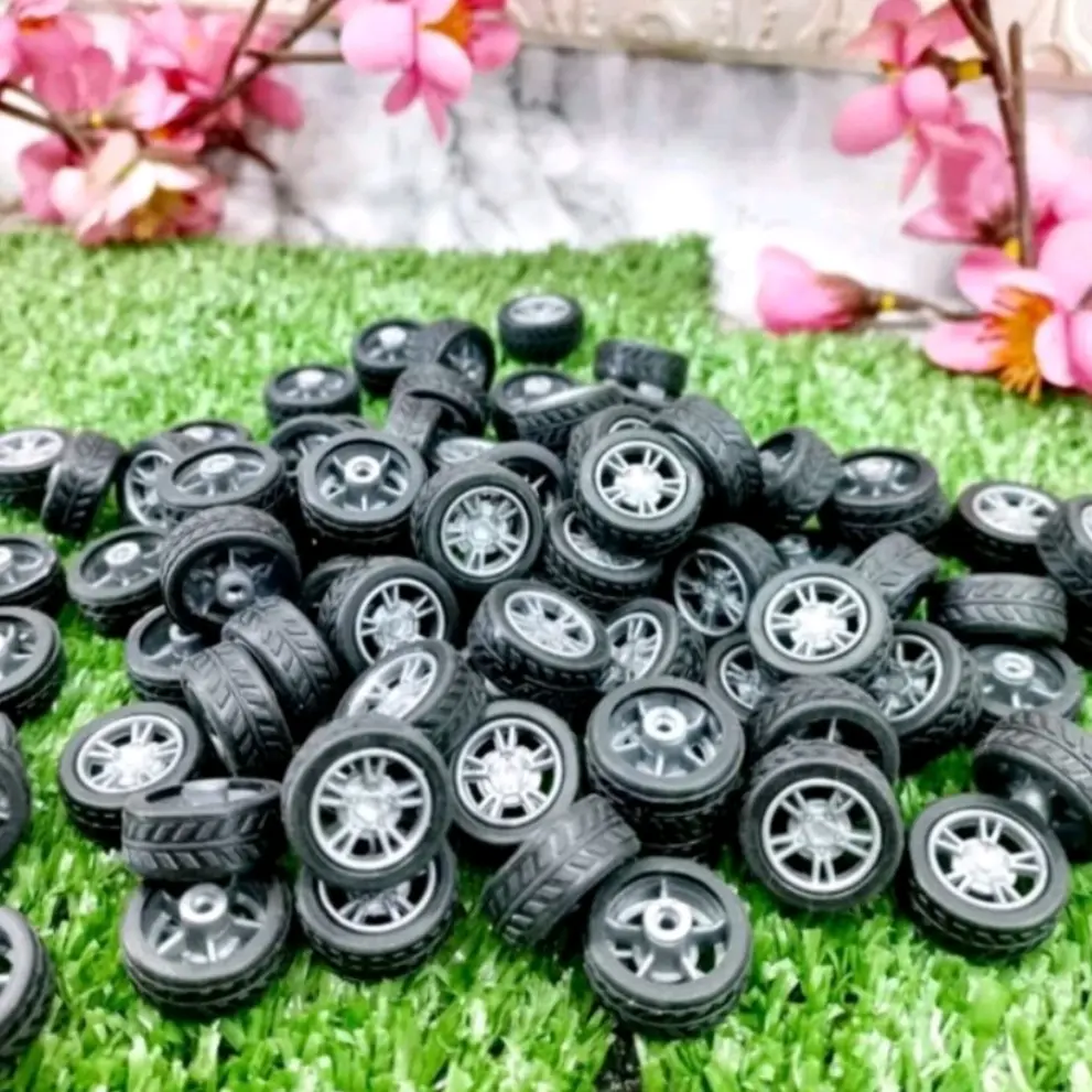 Roda mobil mainan uk.1,5cm isi 50pcs