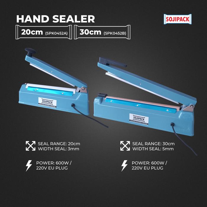 Gambar Hand Sealer IRON Segel Plastik Kemasan material metal Sojipack Peralatan - 20cm dari Truteknik Kota Tangerang Tokopedia