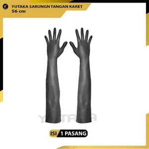 Sarung Tangan Latex Household Panjang/Sarung Tangan Karet Panjang