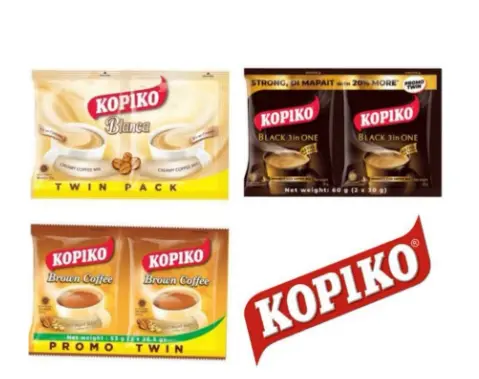 BEST SELLER Kopiko Blanca Filipina Creamy Nyummy Sachet 33g 6