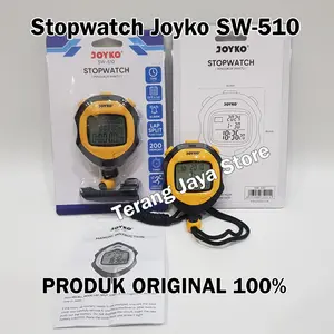Stopwatch Joyko SW-510 Stopwatch Joyko sw510 Alat pengukur Waktu Timer Catat waktu Split Lap Memory 200 sw510