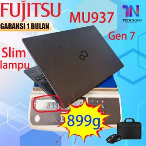 [Pre-owned]  Laptop Fujitsu Futro MU937 Gen 7 intel celeron 3865U Ram 4/8G SSD 128/256GB HDD 500GB bekas Jaminan  Murah Mulus Siap Pakai  Garansi Laptop Bisnis Lancar Zoom & Office  Siap Sekolah  Garansi Laptop Murah untuk Pelajar