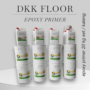 cat epoxy dasar primer SL warna natural, 20 kg set/kaleng ( dkk floor )