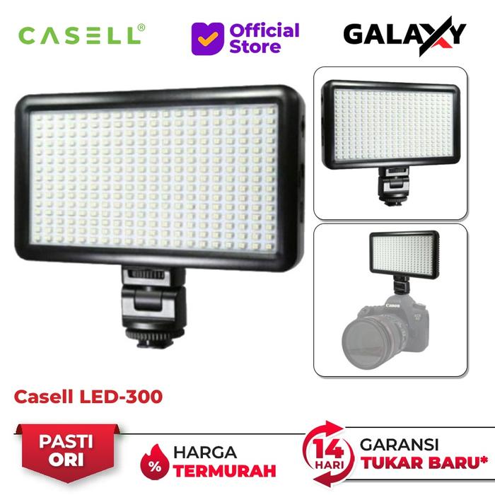 Gambar Casell LED-300 Video Light dari Galaxy Camera Kota Tangerang Tokopedia