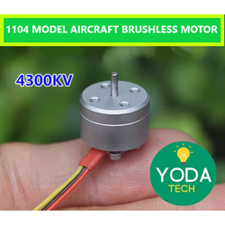 1104 Brushless Mini Quadcopter Micro 1104 HM Brushless Motor 4300KV 1-2S – Mini Moteur Quadcopter RC Sans Marque